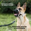 ANDA Gentle Leader Ultra-Light Reflective Dog Headcollar: Adjustable, Breathable Comfort,