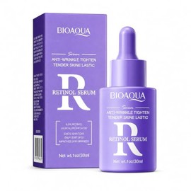 BIOAQUA Srum Facial de Retinol 0.5 con cido Hialurnico, Suero Antiarrugas Reafirmante que Unifica el Tono, Hidratante para Todo Tipo de Piel, 30ml    