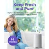 ROSEKM 1-Year Pack Air Purifier Replacement Filter for AP001R, True