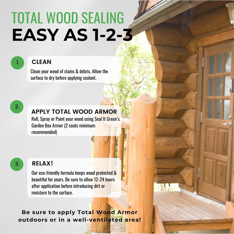 Seal It Green® Extreme Total Wood Walnut is A Plant