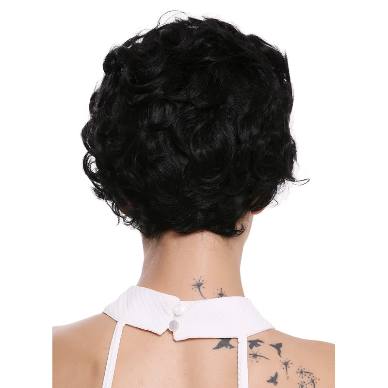 WIG ME UP - DW-2740-1 Women's Short Curly Wig Black