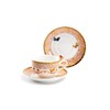Grace Teaware Butterflies with Pink Ornament Fine Porcelain Tea Cup