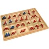 Kid Advance Montessori Alfabets Móviles Cursibles Con Caja                                                                                            