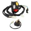 M MATI Handlebar & Starter Relay Switch for Honda TRX450ER