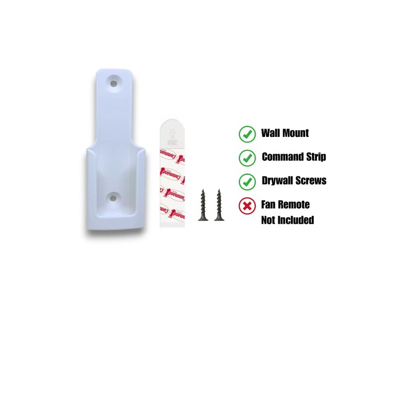 Makesus Ceiling Fan Remote Holder Wall Mount for Hunter Universal