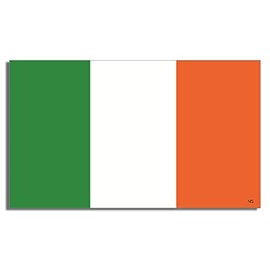 Gear Tatz - Ireland, Irish Flag - National Flag - Car Magnet - 2.75 x 4.75 inches - Professionally Made in The USA - Magnetic Decal (Magnetic, X1) (Magnetic Rubber, 10)