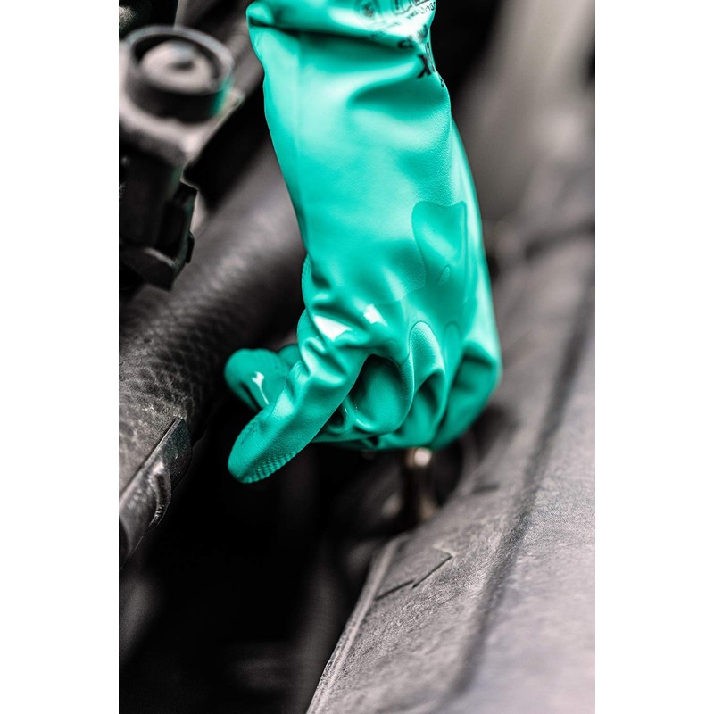 Uvex nitrile chemical gloves, high quality protection against chemical and