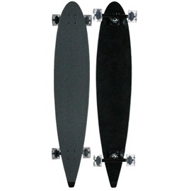 Moose Longboard 9 x 47.75 Black Complete 76mm Wheels Black Trucks
