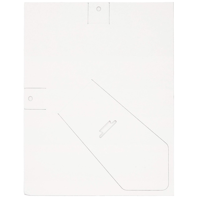 ナカバヤシ Vカットペーパースタンド 差込式 2L ホワイト 23644