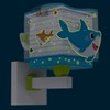 Dalber Children's Wall Lamp, Children's Lampshark, Little Shark Animals, Children's