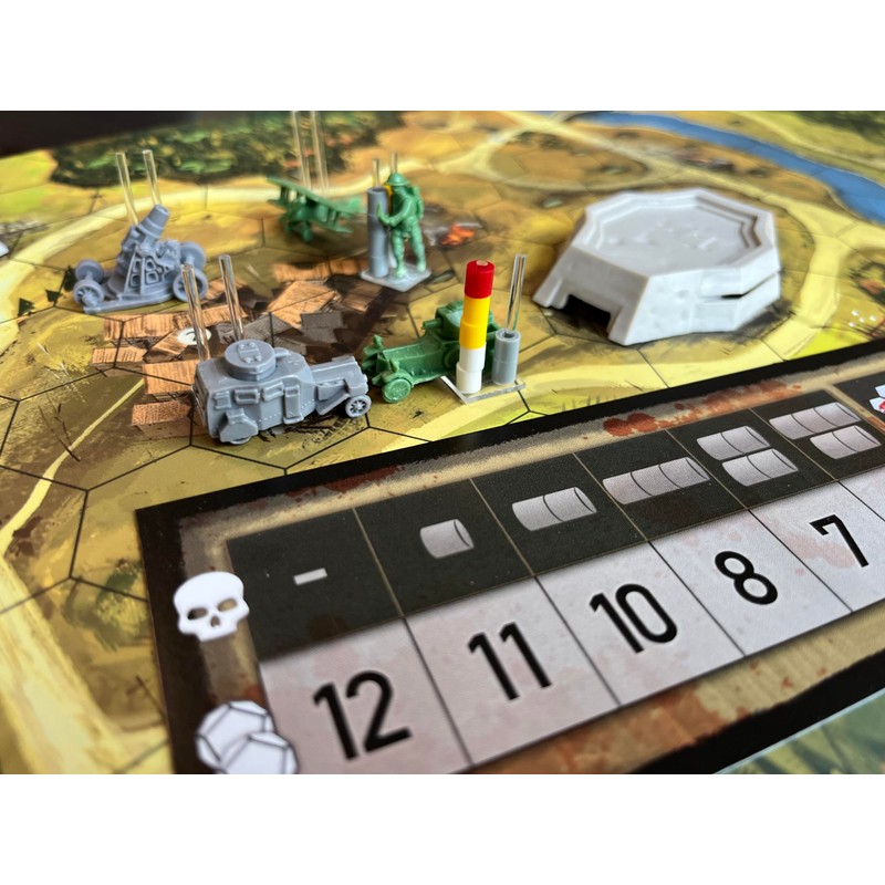 Trench Club, WWI War Miniatures Strategy Board Game, Ages 14+,