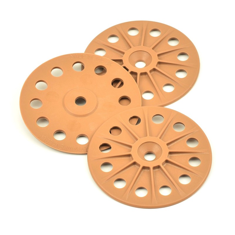 Hawkeng 60mm Reinforced 30% Glass Fibre Washers for Fixing Rigid