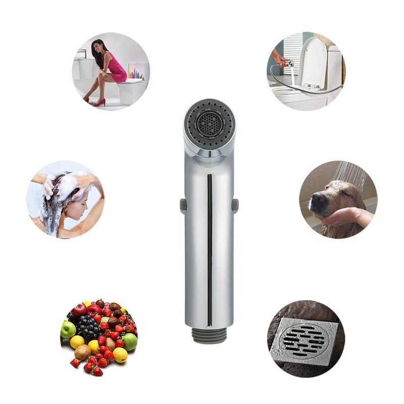Pulverizador Bidé de Mano Premium Ajustable, de Acero Inoxidable, Ideal
