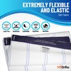 NYOrtho Bariatric Abdominal Binder,12-Inch Wide Elastic Belly Wrap for Plus-Size