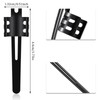 Flashlight Pocket Black Clip Removable Accessory Penlight Replacement Parts for