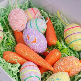 Uptotop Uptotop 5oz 5 Colors Crinkle Cut Paper Shred Filler for Gift Wrapping Basket Filling, Easter, Valentine's Day, Birthday, Christmas, Thanksgiving, Wedding, Mother's Day