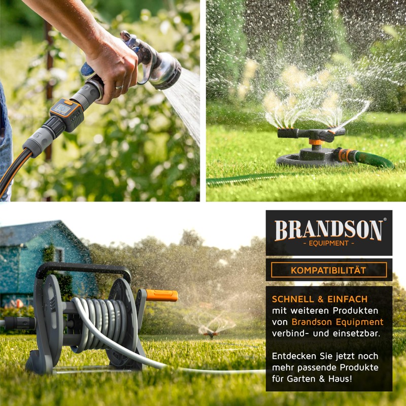 Brandson - Garden Tap - Double Outlet Tap - 1/2