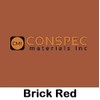 Conspec 3 Lbs. Brick RED Powdered Color for Concrete, Cement,