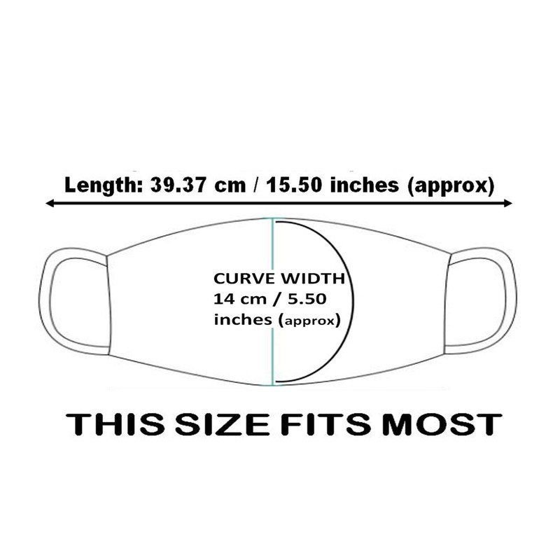 Touchstone Soft Cotton knitted Face Mask - medium size comfortable