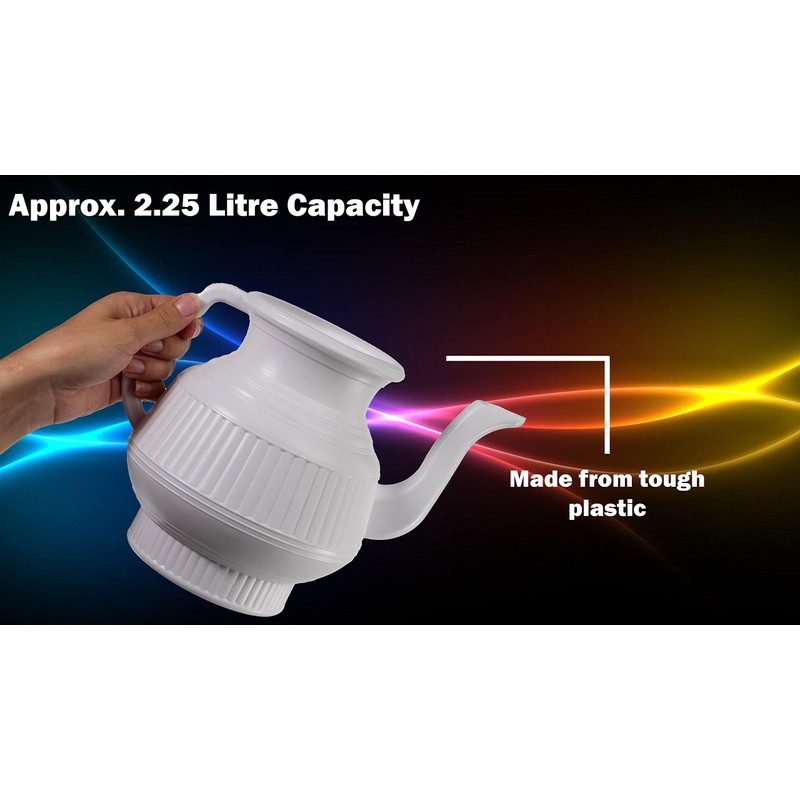 Mayaka786 Pair of Lota or Bodna or Toilet Wash Jug