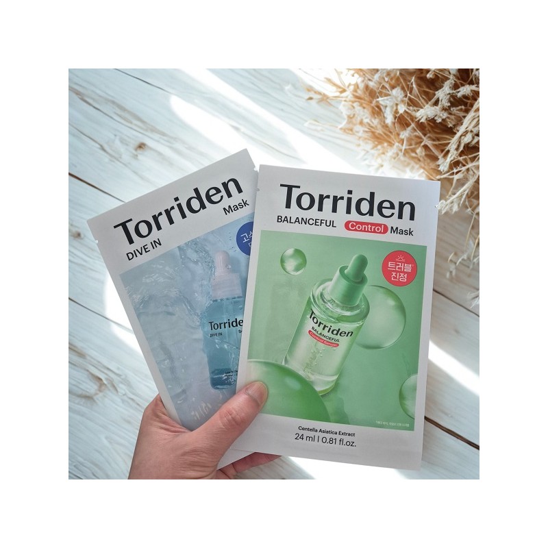 Torridon Toriden Sheet Mask Balanced Cica Control Mask (Soothing) 10