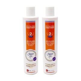 Carson Life Revitalizing Hair Conditioner For Color Treated Hair - 2 Pack - Men, Women - All Hair Types - Wheat Germ, Jojoba Oil, Papaya Extract - Makes Hair Soft, Shiny, Easy To Manage - Made In USA