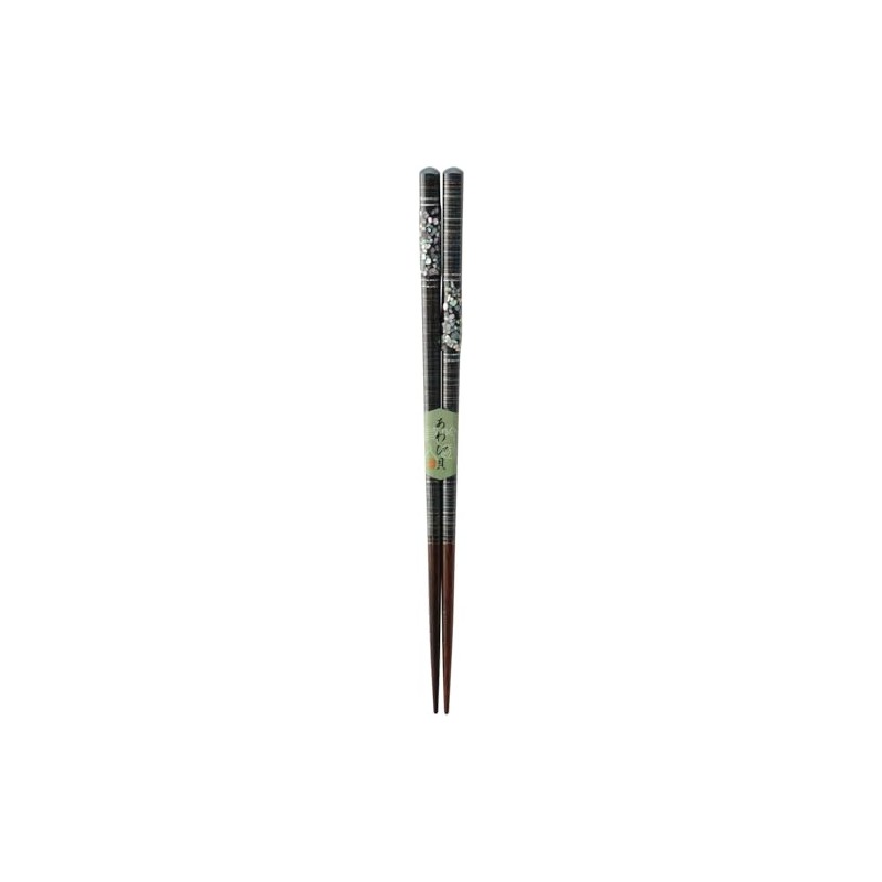 Kawai Mother of Pearl Chopsticks Shell Pongee Navy Blue Size: