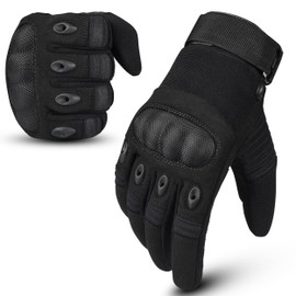aaasportx Tactical Gloves, Motorcycle Gloves, Military Tactical Gloves, Ankle Protector and Touch Screen, Breathable, Full Finger, for Bushcraft, Motorcycle, Hunting and Security