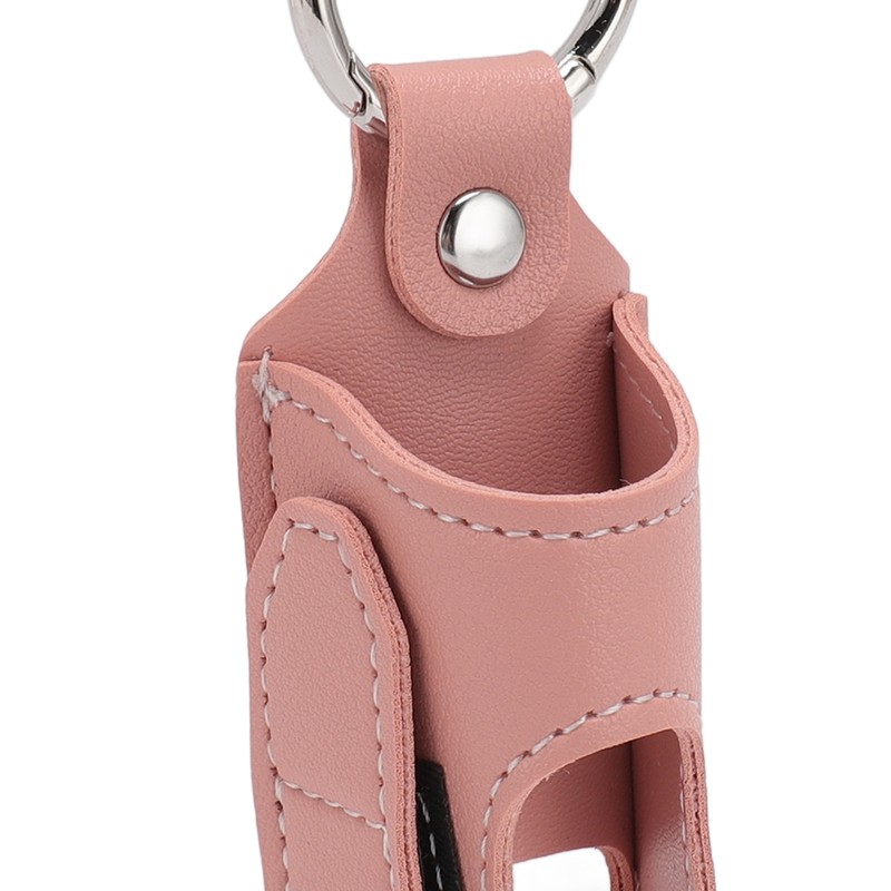 2pcs Asthma Inhaler Holder Portable Storage Protective PU Leather Asthma