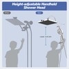 Hibbent Upgraded cUPC Certified 13'' Shower Head Combo, High Pressure