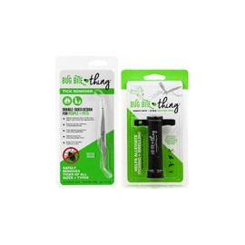 BUG BITE THING Suction Tool and Tick Remover Combo Pack Black