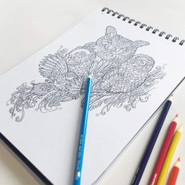 Forest Trails Coloring Book (8.62 x 11.75 inches)