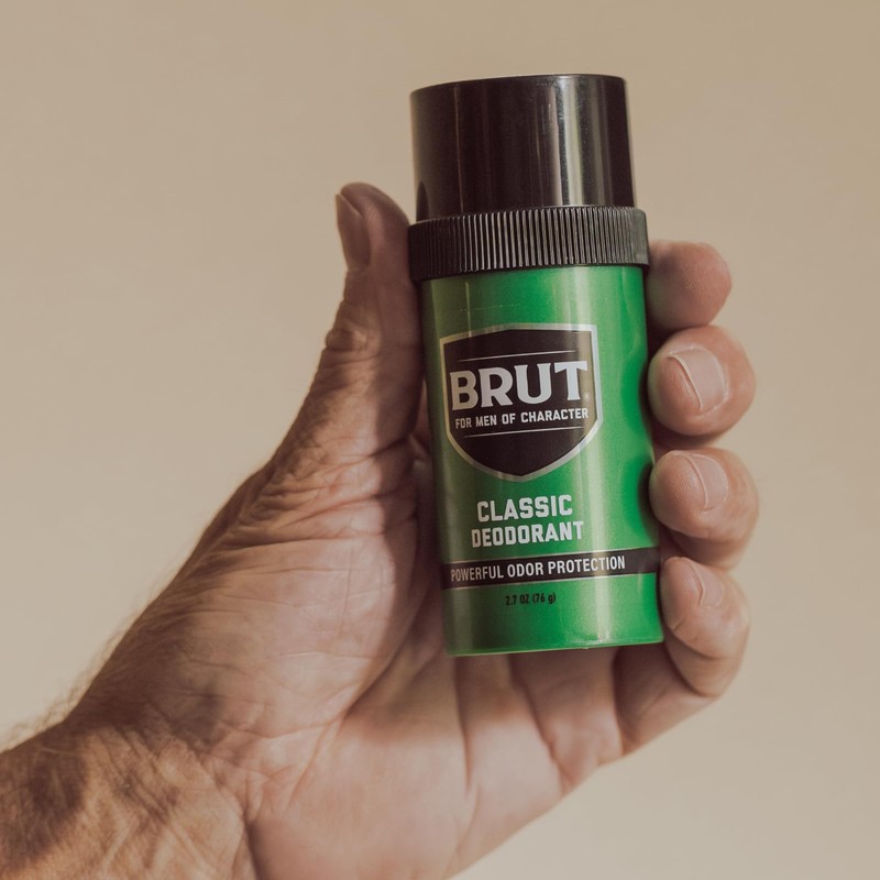 BRUT Deodorant Stick Original Fragrance 2.50 oz (Pack of 8)