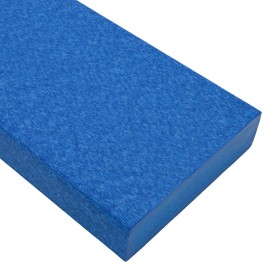 BuyPlastic Tangent Poly Lumber - Blue, 2x4 (1.5" x 3.5"), 36" L