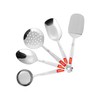 Sumeet Stainless Steel Small Serving and Cooking Spoon Set of