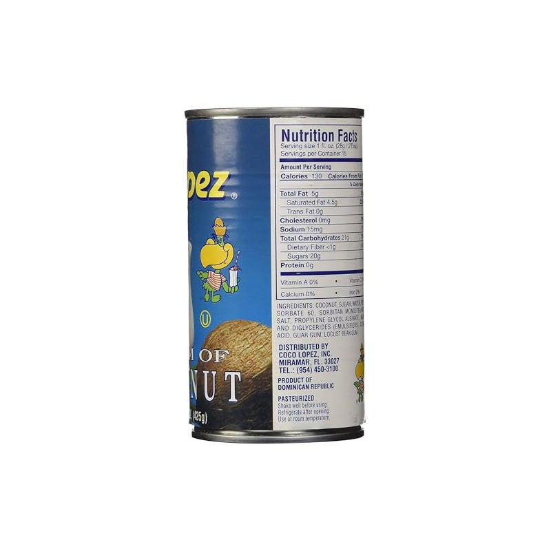 Cream of Coconut 15 oz Can | Made from Sun-Ripened