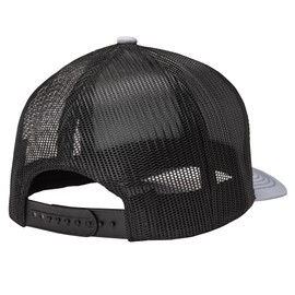 Alpine Swiss Trucker Hat Snapback Mesh Back Cap Adjustable Breathable Casual Baseball Cap Gray