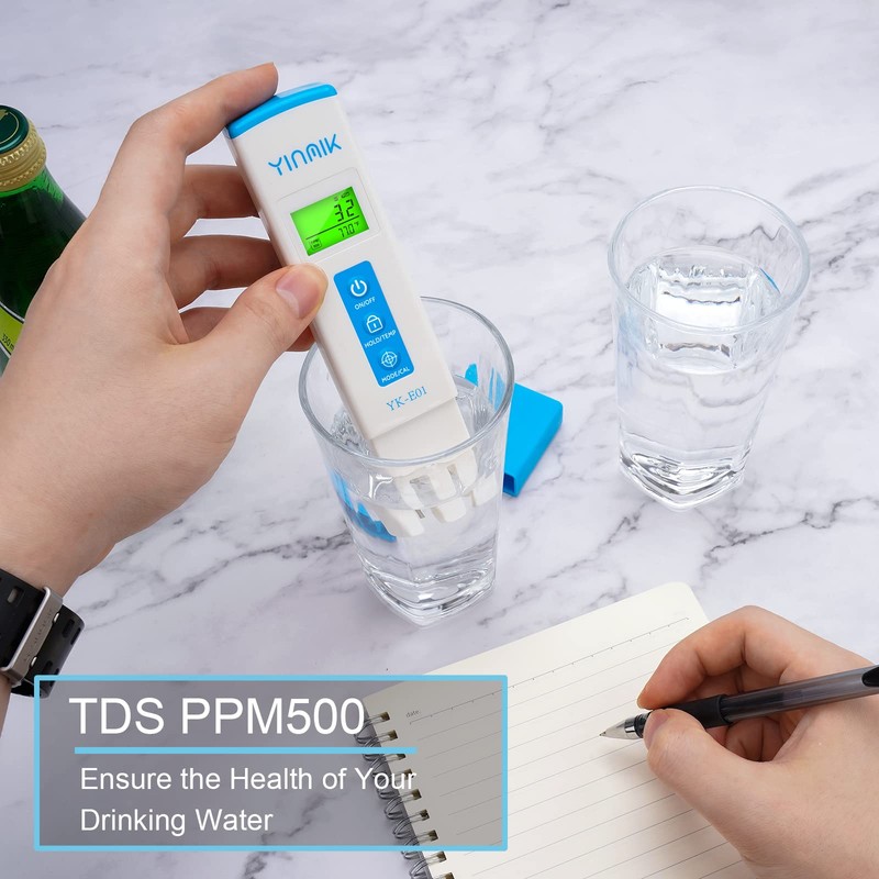YINMIK Digital pH Meter TDS Meter Combo Accurate Measurement for