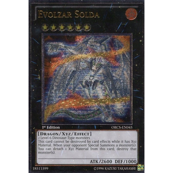 Yu-Gi-Oh! - Evolzar Solda (ORCS-EN045) - Order of Chaos - 1st Edition - Ultimate Rare