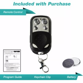ECS For Craftsman Garage Door Opener Remote HBW1255 139.53681B 390MHz Keychain