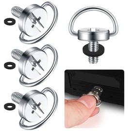 Pack of 4 M4 Camera Tripod Mounting Screws, Threaded Screw Camera Screw, Stainless Steel, Compatible with DJI Mini 3 Pro RC Remote Control, Mini 3 Pro Accessories, Quick Release Plate Screws