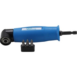 BGS 9758 | Angle Drill Attachment | Drive External Hexagon 6.3 mm (1/4 Inch) / Output Hexagon Socket 6.3 mm (1/4 Inch) | 4 Pieces