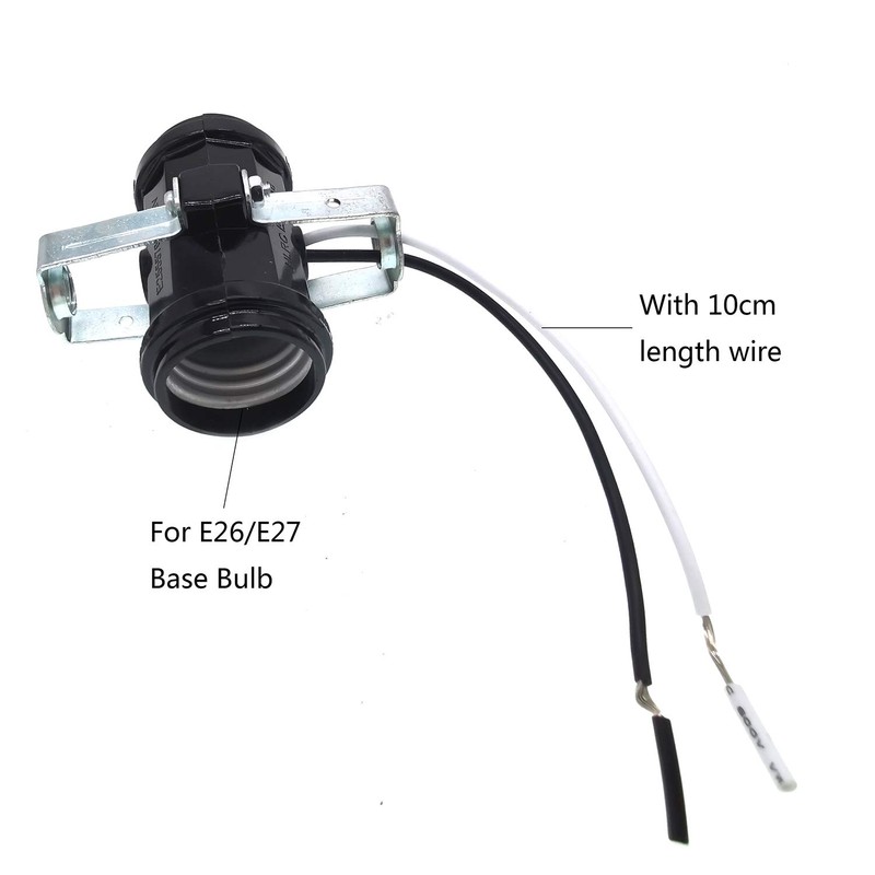 Medium Base E26 Double Light Fixture Socket,JNXQWE Phenolic Multi-Cluster Incandescent