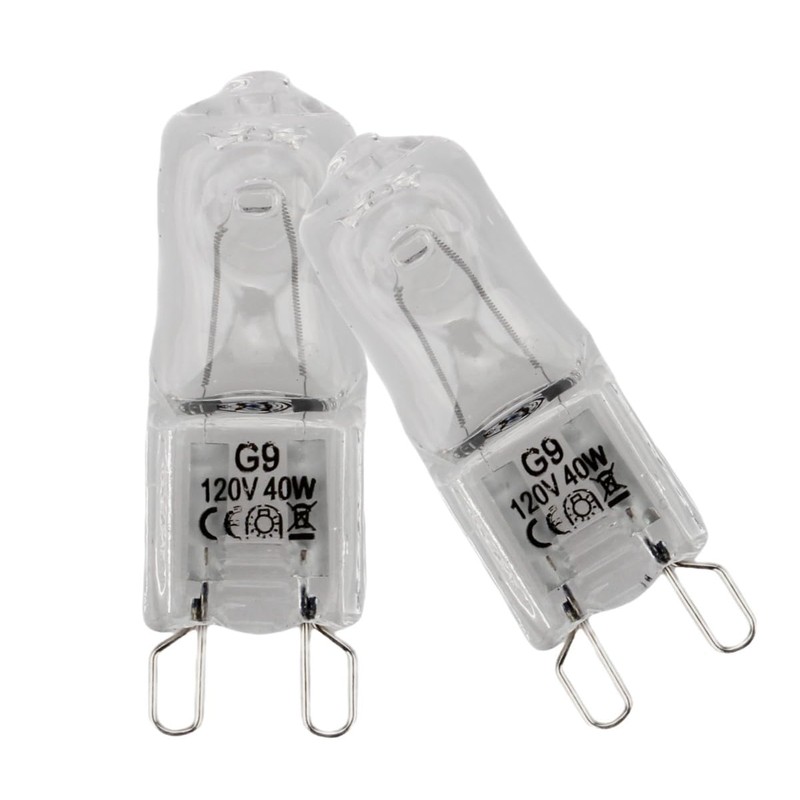 (2 PCS) WB25T10102 Lamp Halogen Bulb G9 fits for GE