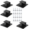 5pcs Wall Shelf Mount Bracket Display Shelf Hook Hanger Rack
