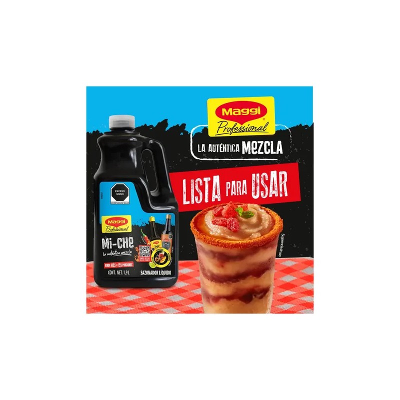 Jugo Sazonador Maggi 1.9 L Mariscos Michelada Botanas Nestlé Professional