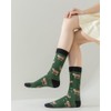 Angelteers 5 Pairs Cute Animal Crew Socks Fun Casual Cotton