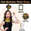 VEGCOO 18th Birthday Photo Booth Accessories, 31 Selfie Accessories, Large
