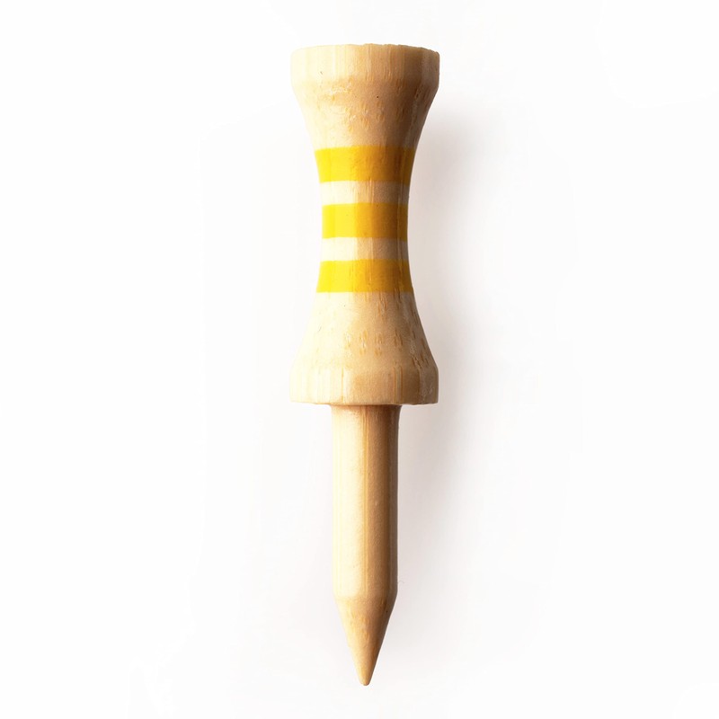Green Swing Bamboo Golf Tees 45mm | Strong Sustainable Biodegradable