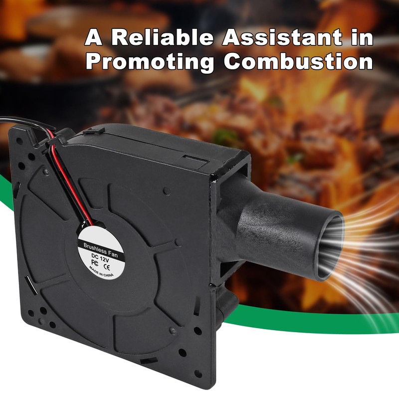 AITIAO 120mm x 32mm Electric BBQ Blower Fan 12V with
